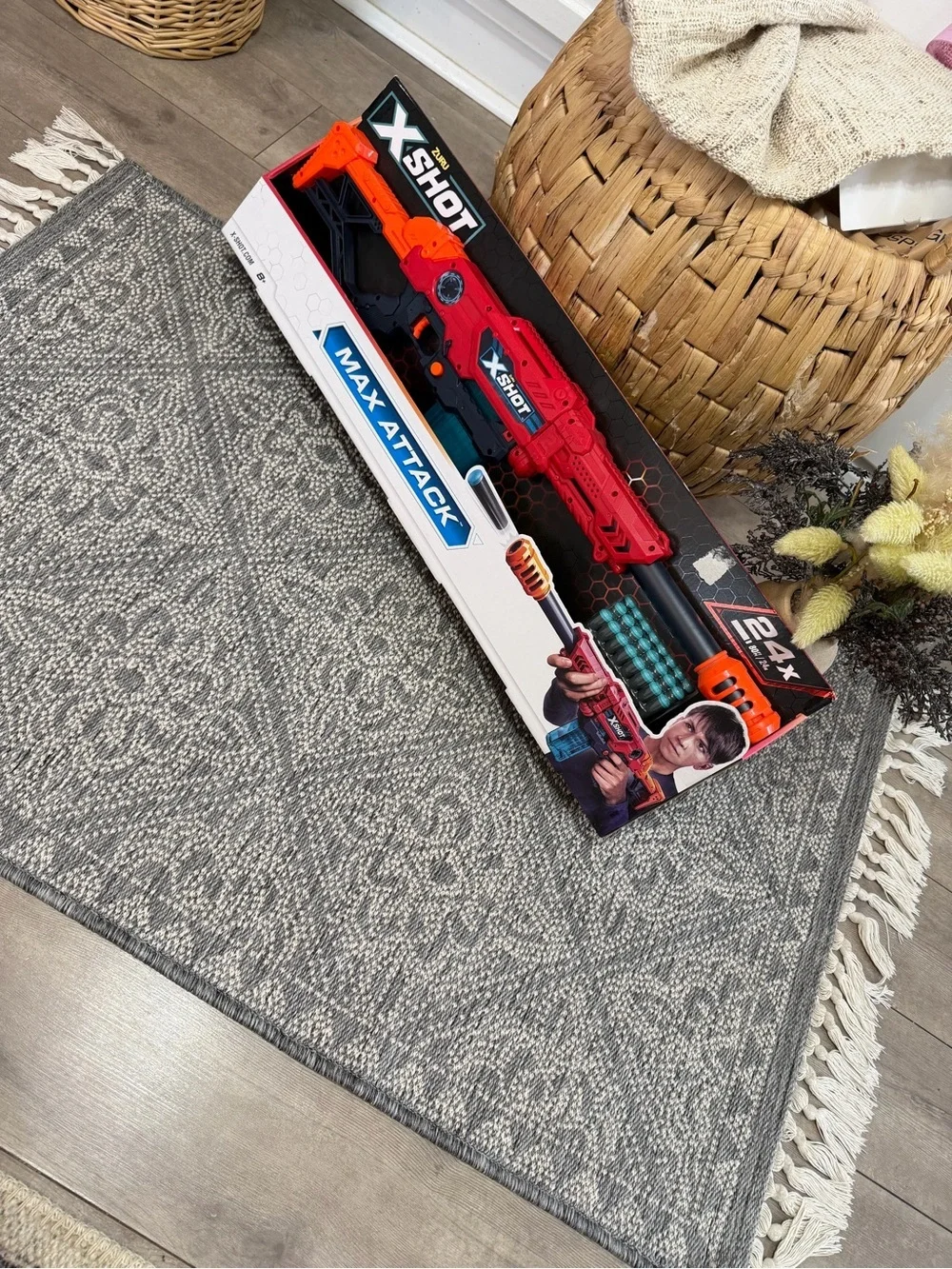 New Zuru X-Shot Max Attack Foam Dart Gun